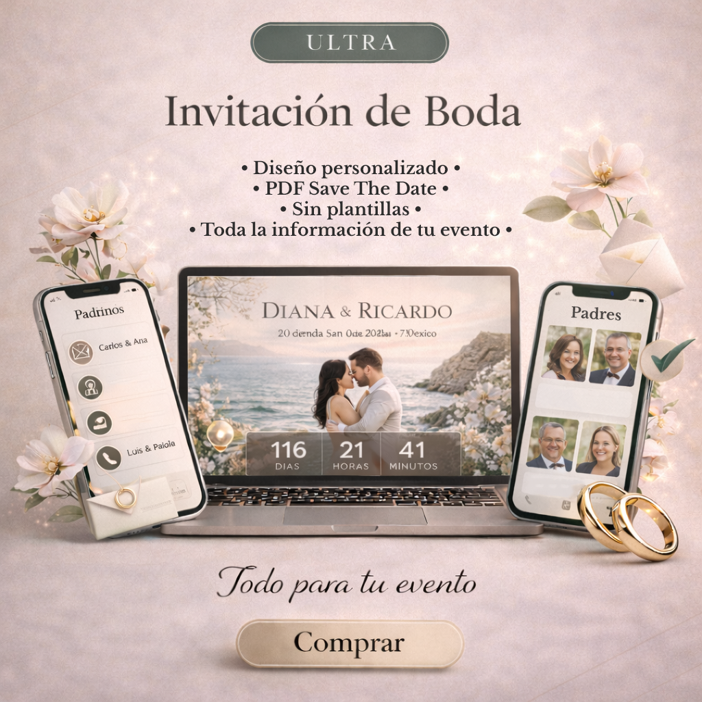 Invitaciones <br>Digitales